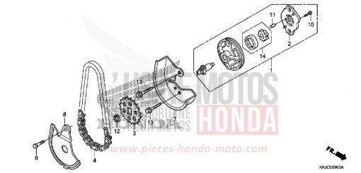 OIL PUMP FES125C de 2012